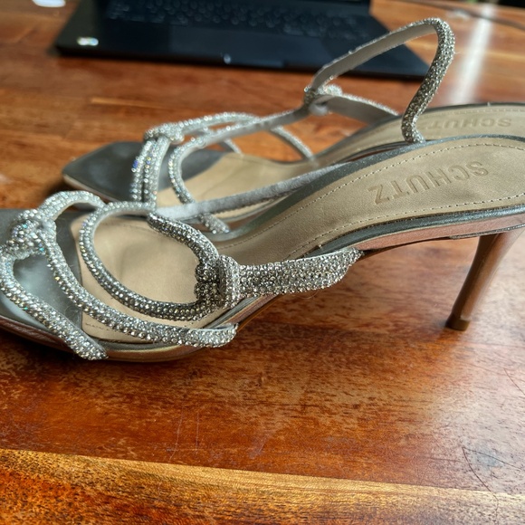 Schutz, Women's, Lauryn, Silver, 8, M - Picture 4 of 4